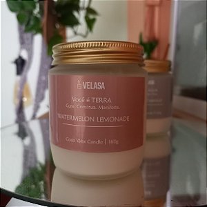 Vela WATERMELON LEMONADE - Você é TERRA - 160G