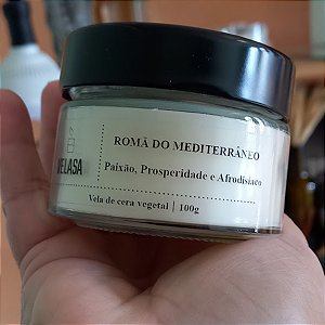 Vela Aromática Romã do Mediterrâneo 100G