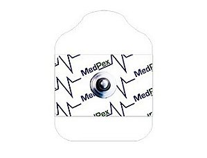 Eletrodo Para ECG Medpex MP-40 Econômico Pacote Com 50 Unidades Adulto/Pediátrico