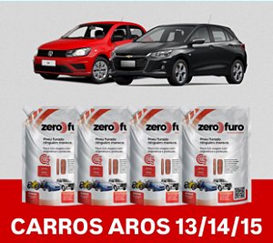 KIT 4 Selante para Pneu Zero Furo Sachê 600ml