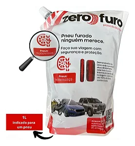 Selante para Pneu Zero Furo Sachê 1000ml