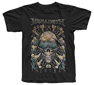 Megadeth - Camiseta - Thirteen