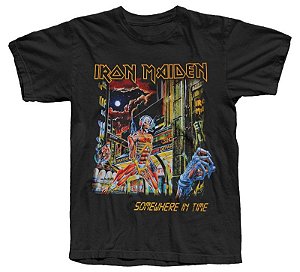 Iron Maiden - Camiseta "Somewhere In Time"