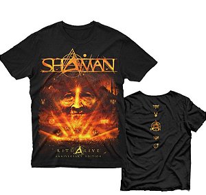 Shaman - Camiseta "Ritualive 18 Anos"