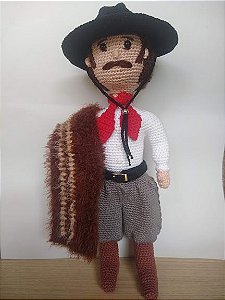 Gaúcho em Amigurumi