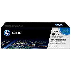 TONER HP CB540A CB540AB 125A PRETO/BLACK  | CP1215 CP1515 CP1518 CM1312 | ORIGINAL 2.2K