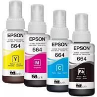 TINTA EPSON T664420AL T664420 T664 AMARELO | L200 L375 L220 L110 L355 L555 L455 L365 | ORIGINAL 70ML