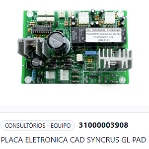 PLACA ELETRONICA CAD SYNCRUS GL PAD