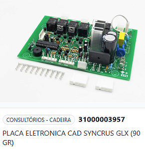 PLACA ELETRONICA CAD SYNCRUS GLX (90 GR)