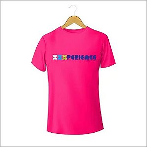 Camiseta XXXPERIENCE Feminina - Pink