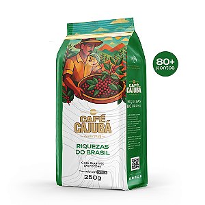Café Cajubá Riquezas do Brasil em Grãos 250g
