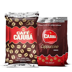 Combo Cajubá Tradicional + Cappuccino Cremoso