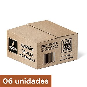 Box Granel Acezo - 4 kgs - Kit 6 unid