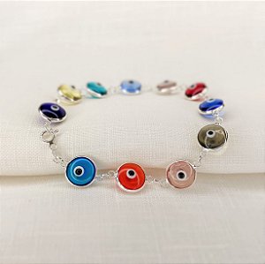 Pulseira Olho Grego Colorida