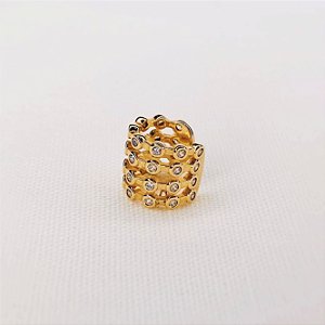 Piercing Fake Pontos de Luz Gold