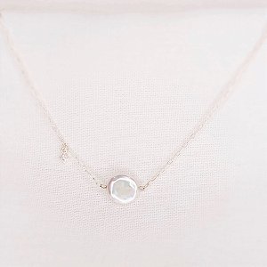 Colar c/ Pingente de Pérola Barroca e Estrela
