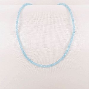 Choker de Cristais na Cor Azul