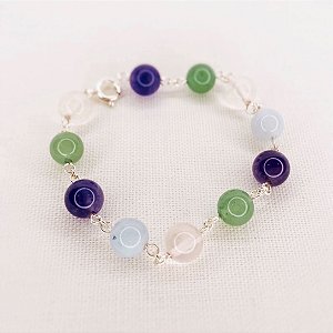 Pulseira de Pedras Naturais