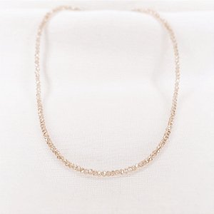 Choker de Cristais Nude