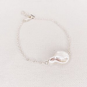 Pulseira c/ Pérola Barroca