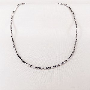 Choker de Hematitas Cubicas