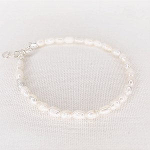 Pulseira de Pérola Arroz P