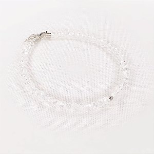 Pulseira de Cristais e Hematita