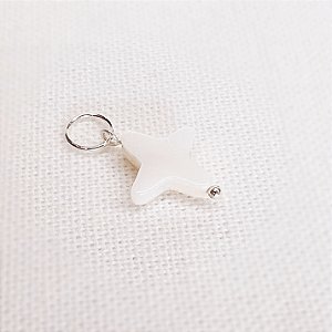 Pingente de Estrela de 4 Pontas de Madrepérola