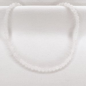 Choker de Esferas de Jade Branca