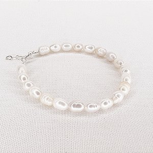 Pulseira de Pérolas Arroz