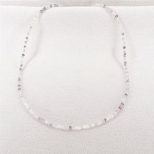 Choker de Fluorita Facetada