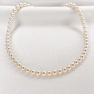 Choker de Pérolas Gold