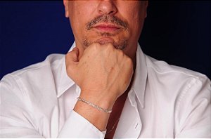 PULSEIRA ELO GRUMET  PRATA 925