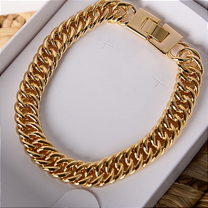 PULSEIRA ELO DUPLO 21 CM