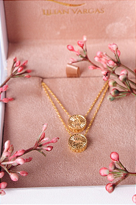 Escapulário delicado circular