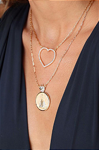 Colar corrente cartier Nossa Senhora