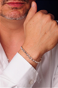Pulseira elo prata 925