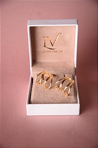 Brinco liso estilo ear hook