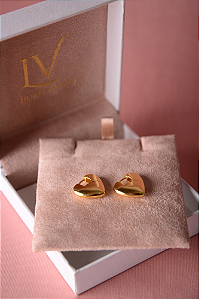 Brinco de argola lisa