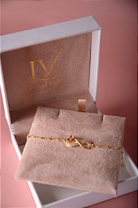 Pulseira infinito coração