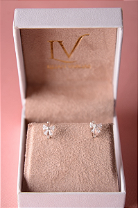 Brinco de argola lacinho