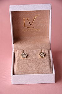 Brinco pata cravejado