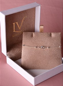 Pulseira corações entrelaçados prata 925