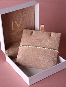 Pulseira torcida prata 925