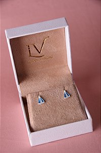 Brinco Nossa Senhora do Manto azul