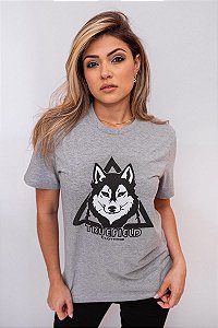 CAMISETA MESCLA WOLF EM RELEVO