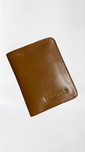 CARTEIRA MASCULINA DE COURO TRUEFIELD MARROM