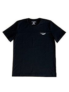 Camiseta masculina em algodão com decote careca com logo truefield