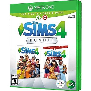 Jogo The Sims 4: Gatos e Cães (Bundle) - Xbox One