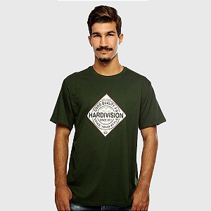 Camiseta Masculina Verde Manga Curta Spice Hardivision